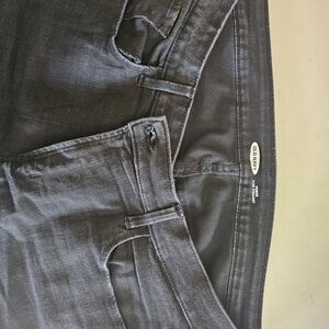 Old Navy Men's Charcoal Slim Straight Jeans